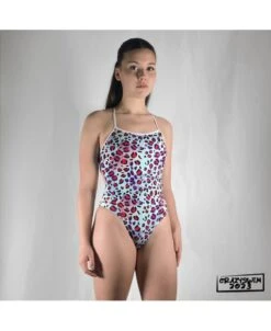 ALYN - JUNGLE VIOLET/ROSE FUSHIA -Crazyswim alyn jungle violetrose fushia 2