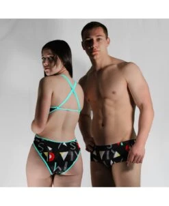 BALBI FUNNY - NOIR/MULTI -Crazyswim balbi funny noirmulti 2