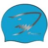 BONNET - BASIC CRAZY - BLEU/ARGENT 1 BONNET - BASIC CRAZY - BLEU/ARGENT -Crazyswim bonnet basic crazy bleu argent
