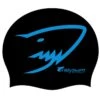 BONNET - BASIC CRAZY - NOIR/BLEU TURQUOISE -Crazyswim bonnet basic crazy noir bleu turquoise