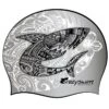 BONNET - CRAZY TATTOO - ARGENT -Crazyswim bonnet crazy tattoo argent