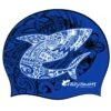 BONNET - CRAZY TATTOO - BLEU -Crazyswim bonnet crazy tattoo bleu