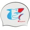 BONNET - FRANCE - BLANC -Crazyswim bonnet france blanc