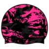 BONNET - WILD GRAFF - NOIR/ROSE -Crazyswim bonnet wild graff noirrose