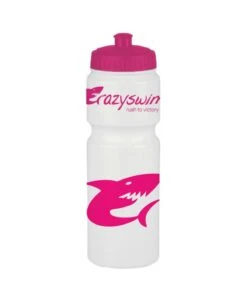 GOURDE - CRAZY GRIPPER BOTTLE - TRANSPARENTE/ROSE