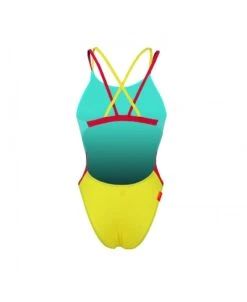 LAMIA CRAZY POP - BLEU MENTHE/JAUNE -Crazyswim lamia crazy pop bleujaune 1