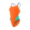 LAMIA CRAZY POP - ORANGE/BLEU MENTHE 2 LAMIA CRAZY POP - ORANGE/BLEU MENTHE -Crazyswim lamia crazy pop orangebleu