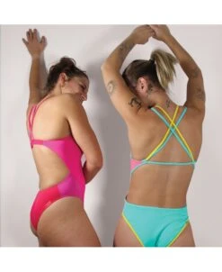 LAMIA CRAZY POP - ROSE BONBON/ROSE FUSHIA -Crazyswim lamia crazy pop rose bonbonrose fushia 2