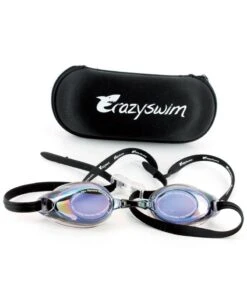 LUNETTE - CRAZY FISH PRECIOUS MIRROR - ONIX -Crazyswim lunette crazy fish precious mirror onix 2