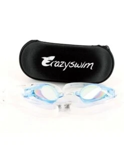 LUNETTE - CRAZY FISH PRECIOUS MIRROR - SAPHIR -Crazyswim lunette crazy fish precious mirror saphir 1