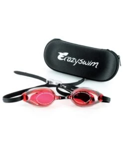 LUNETTE - CRAZY FISH PRECIOUS - RUBIS -Crazyswim lunette crazy fish precious rubis 2