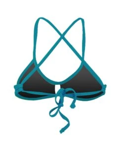 CLEVA CONFORT TIE BACK - BLEU LAGON -Crazyswim maillot de bain cleva confort tie back bleu lagon 1