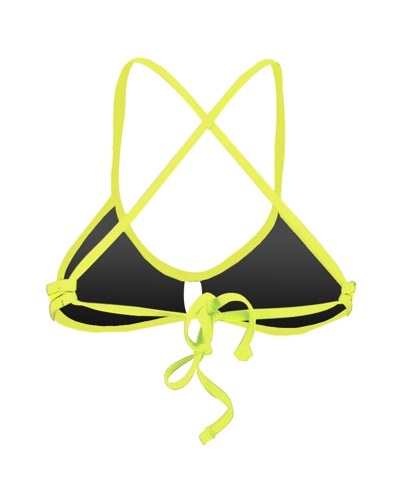 CLEVA CONFORT TIE BACK - JAUNE FLUO 4 CLEVA CONFORT TIE BACK - JAUNE FLUO – Image 2