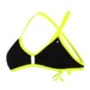 CLEVA CONFORT TIE BACK - NOIR/JAUNE FLUO 1 CLEVA CONFORT TIE BACK - NOIR/JAUNE FLUO -Crazyswim maillot de bain cleva confort tie back noir jaune fluo