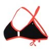 CLEVA CONFORT TIE BACK - NOIR/ROSE PASSION -Crazyswim maillot de bain cleva confort tie back noir rose passion