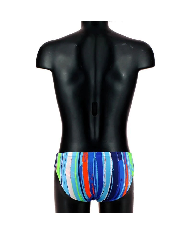 CRAZY STRIPES SLIP - BLEU 4 CRAZY STRIPES SLIP - BLEU – Image 2