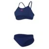 DOMA 3 FILLE - BLEU MARINE -Crazyswim maillot de bain doma 3 fille bleu marine