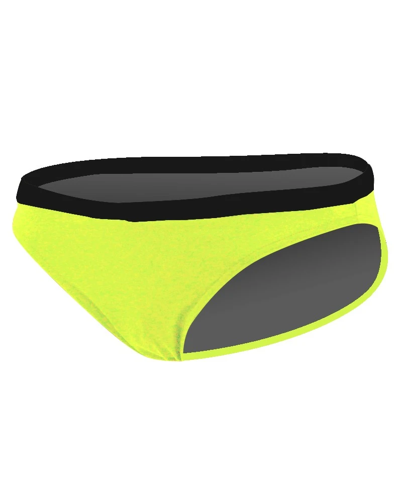 DOMA BRIEF - JAUNE FLUO/NOIR 3 DOMA BRIEF - JAUNE FLUO/NOIR
