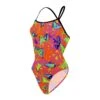 FLASHCROSS TIE BACK - ORANGE -Crazyswim maillot de bain flashcross tie back orange
