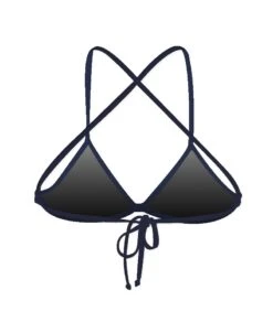 GLENNA TRIANGLE TIE BACK - BLEU MARINE -Crazyswim maillot de bain glenna triangle tie back bleu marine 1