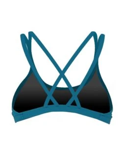 LAMIA TOP CRISS-CROSS BACK - BLEU LAGON 5 LAMIA TOP CRISS-CROSS BACK - BLEU LAGON -Crazyswim maillot de bain lamia criss cross back bleu lagon 1