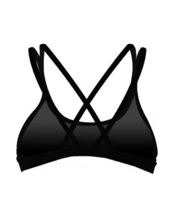 LAMIA TOP CRISS-CROSS BACK - NOIR 5 LAMIA TOP CRISS-CROSS BACK - NOIR -Crazyswim maillot de bain lamia criss cross back noir 1