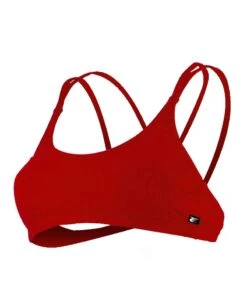 LAMIA TOP CRISS-CROSS BACK - ROUGE