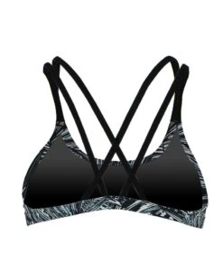 LAMIA TOP JUNGLE MANIA - NOIR -Crazyswim maillot de bain lamia top jungle mania noir 1