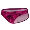 LEAVES FOREST BASIC BRIEF - ROSE CERISE 2 LEAVES FOREST BASIC BRIEF - ROSE CERISE -Crazyswim maillot de bain leaves forest basic brief rose cerise