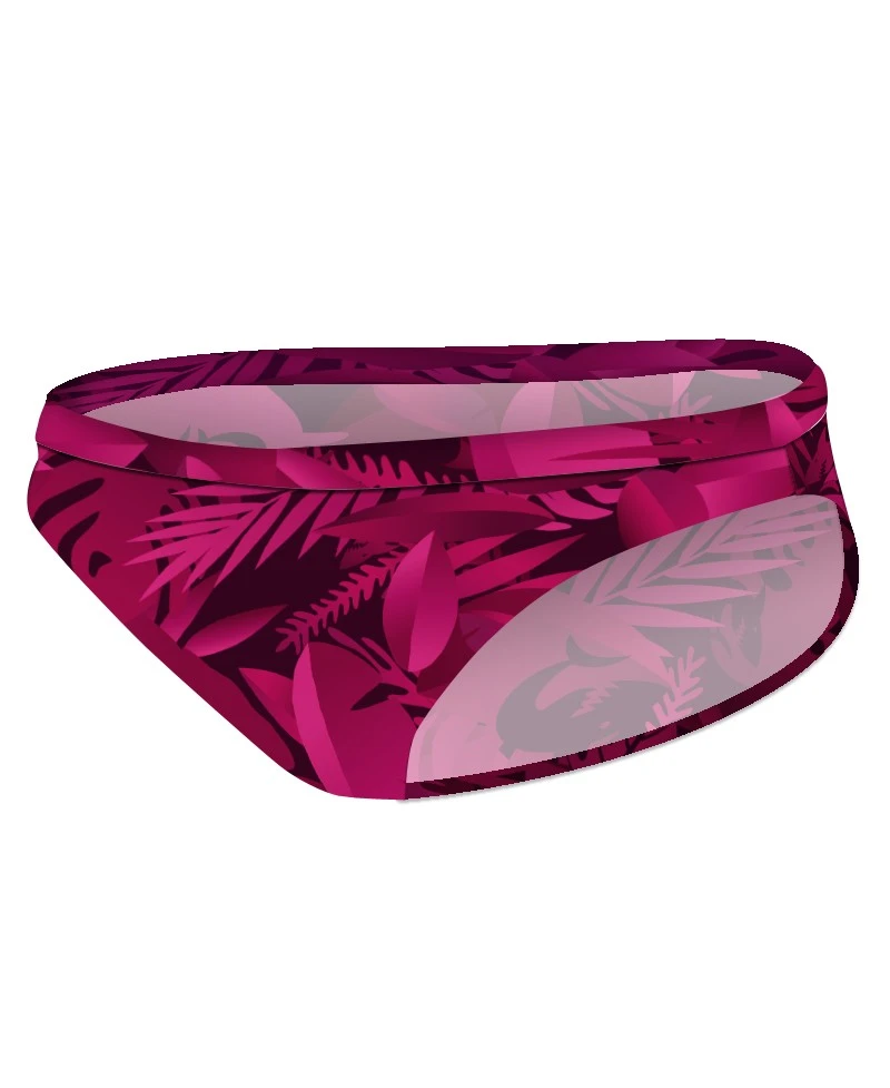 LEAVES FOREST BASIC BRIEF - ROSE CERISE 3 LEAVES FOREST BASIC BRIEF - ROSE CERISE