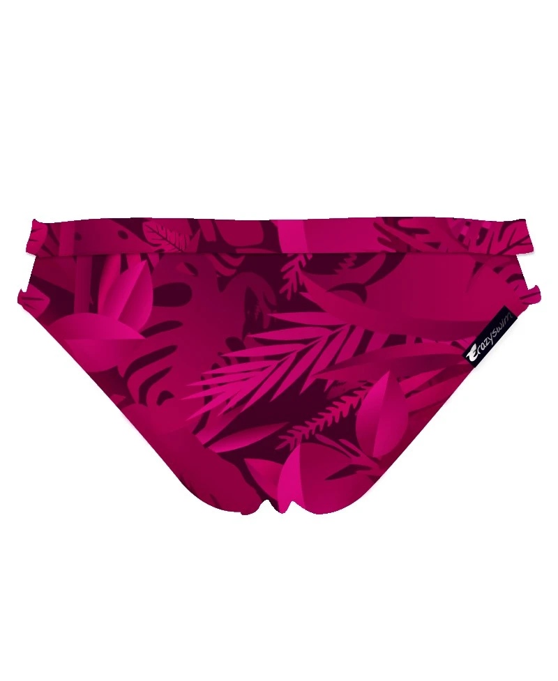 LEAVES FOREST DOUBLE STRAP BRIEF - ROSE CERISE 4 LEAVES FOREST DOUBLE STRAP BRIEF - ROSE CERISE â Image 2