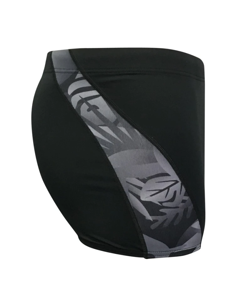 LEAVES FOREST PANEL SHORT - NOIR 4 LEAVES FOREST PANEL SHORT - NOIR – Image 2