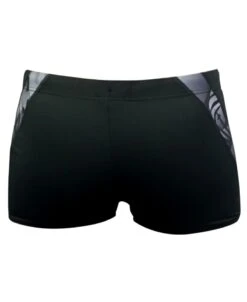 LEAVES FOREST PANEL SHORT - NOIR 7 LEAVES FOREST PANEL SHORT - NOIR -Crazyswim maillot de bain leaves forest panel short noir 2