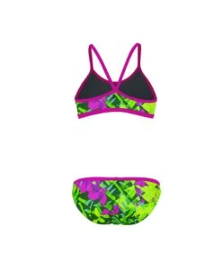 Crazyswim -Crazyswim maillot de bain leon 2p vert rose 1