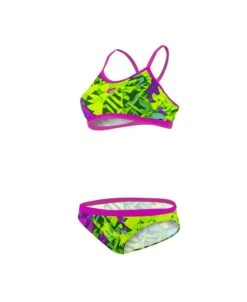 Crazyswim 19 LEON 2P - VERT/ROSE