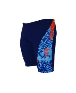 Crazyswim 12 LEON PANEL JAMMER - BLEU/ROUGE