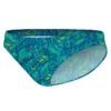 MAD FERN BIKINI BRIEF - BLEU LAGON -Crazyswim maillot de bain mad fern bikini brief bleu lagon