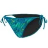 MAD FERN TIE SIDE BRIEF - BLEU LAGON -Crazyswim maillot de bain mad fern tie side brief bleu lagon