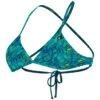 MAD FERN TRIANGLE TIE BACK - BLEU LAGON -Crazyswim maillot de bain mad fern triangle tie back bleu lagon