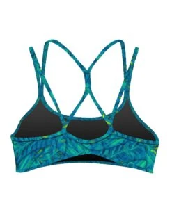 MAD FERN WATER DROP BACK - BLEU LAGON -Crazyswim maillot de bain mad fern water drop back bleu lagon 1