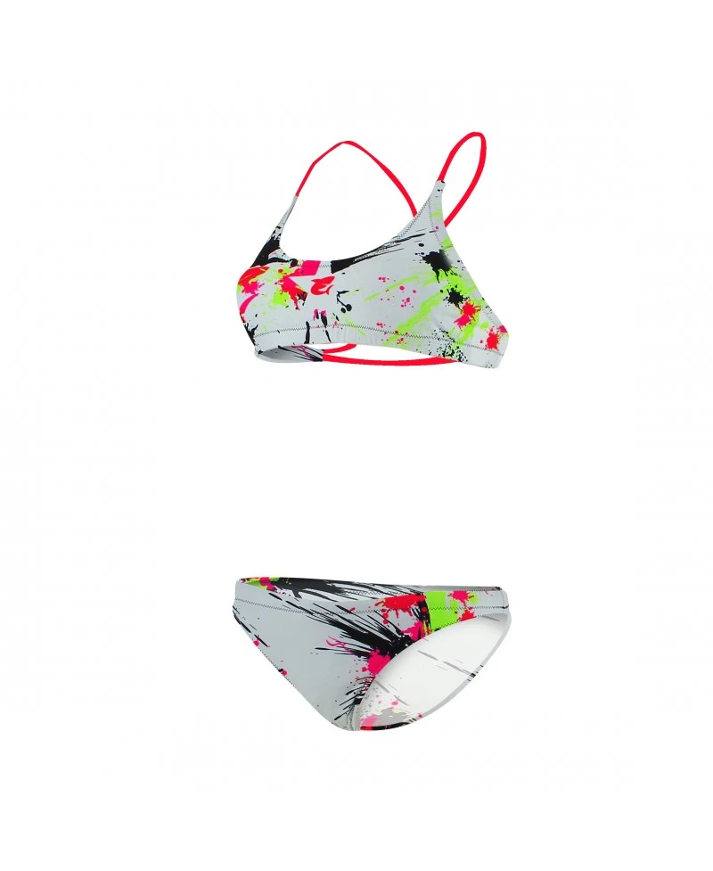 PAINTBALL BIKINI - BLANC 3 PAINTBALL BIKINI - BLANC