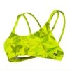 PRIMEVAL TOP CRISS-CROSS BACK - VERT CITRON -Crazyswim maillot de bain primeval top criss cross back vert citron