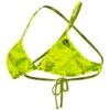 PRIMEVAL TRIANGLE TIE BACK - VERT CITRON 1 PRIMEVAL TRIANGLE TIE BACK - VERT CITRON -Crazyswim maillot de bain primeval triangle tie back vert citron