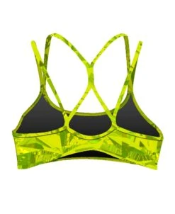 PRIMEVAL WATER DROP BACK - VERT CITRON 5 PRIMEVAL WATER DROP BACK - VERT CITRON -Crazyswim maillot de bain primeval water drop back vert lime 1