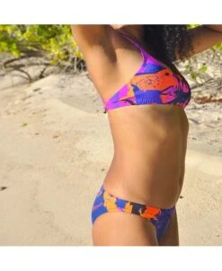 SPLASH BIKINI - ROSE/ORANGE -Crazyswim maillot de bain splash bikini rose orange 2