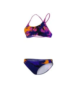 SPLASH BIKINI - ROSE/ORANGE