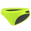 TYNDALL DOUBLE STRAP BRIEF - JAUNE FLUO 1 TYNDALL DOUBLE STRAP BRIEF - JAUNE FLUO -Crazyswim maillot de bain tyndall double strap brief jaune fluo