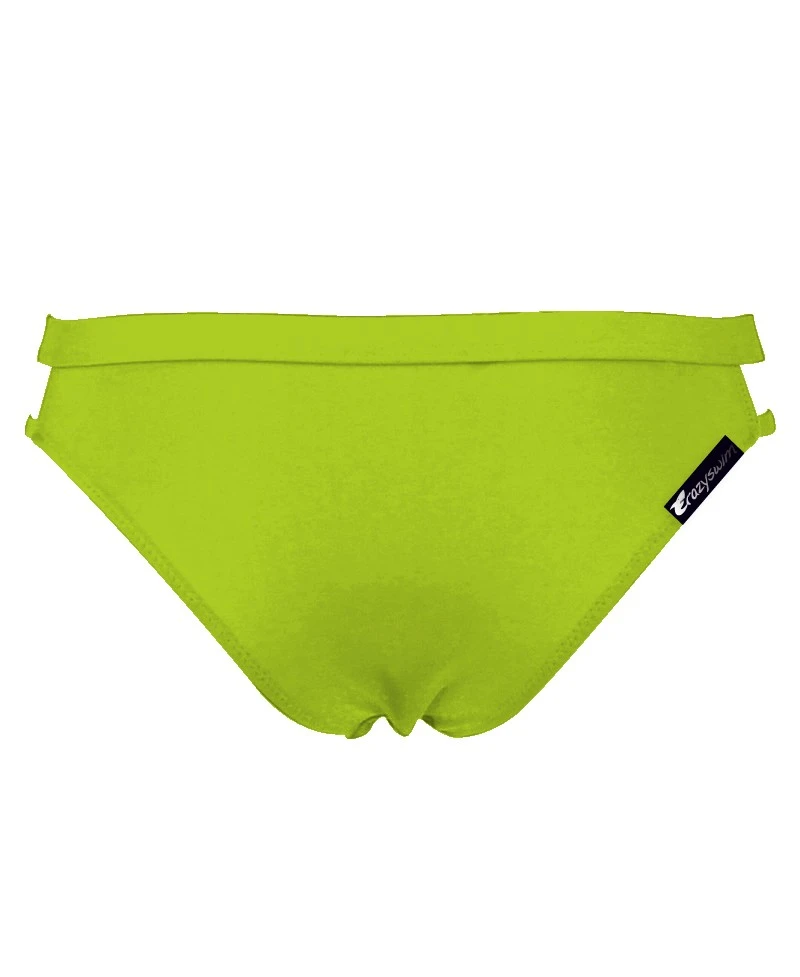 TYNDALL DOUBLE STRAP BRIEF - VERT CITRON 4 TYNDALL DOUBLE STRAP BRIEF - VERT CITRON – Image 2