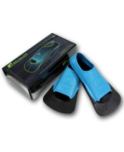 PALMES - ZOOMERS CRAZY FINS - NOIR/TURQUOISE -Crazyswim palmes zoomers crazy fins noir turquoise 1