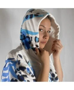 PONCHO JUNGLE - UNISEXE -Crazyswim poncho de change unisexe 4